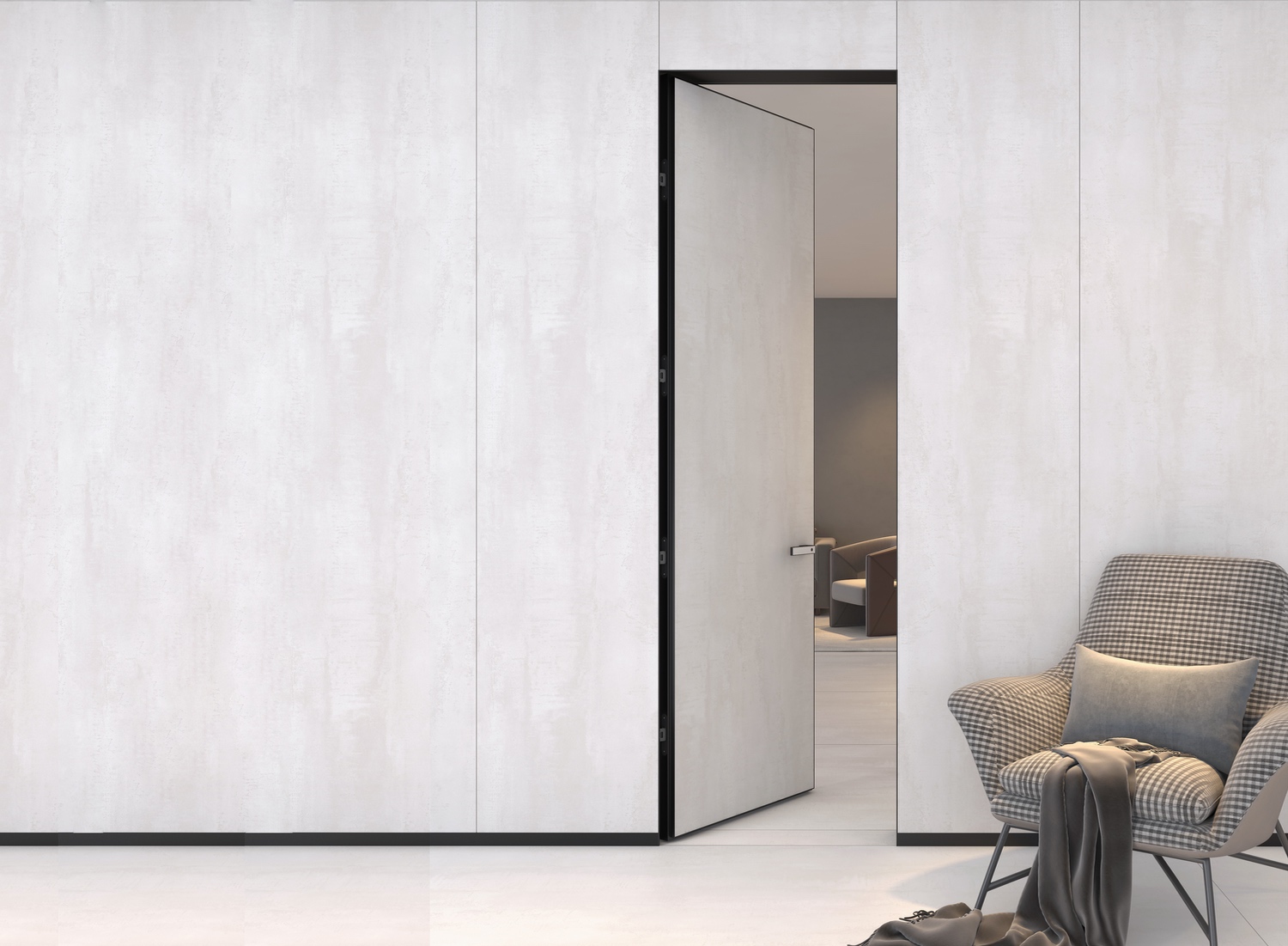 地平線系列（線框平開門）