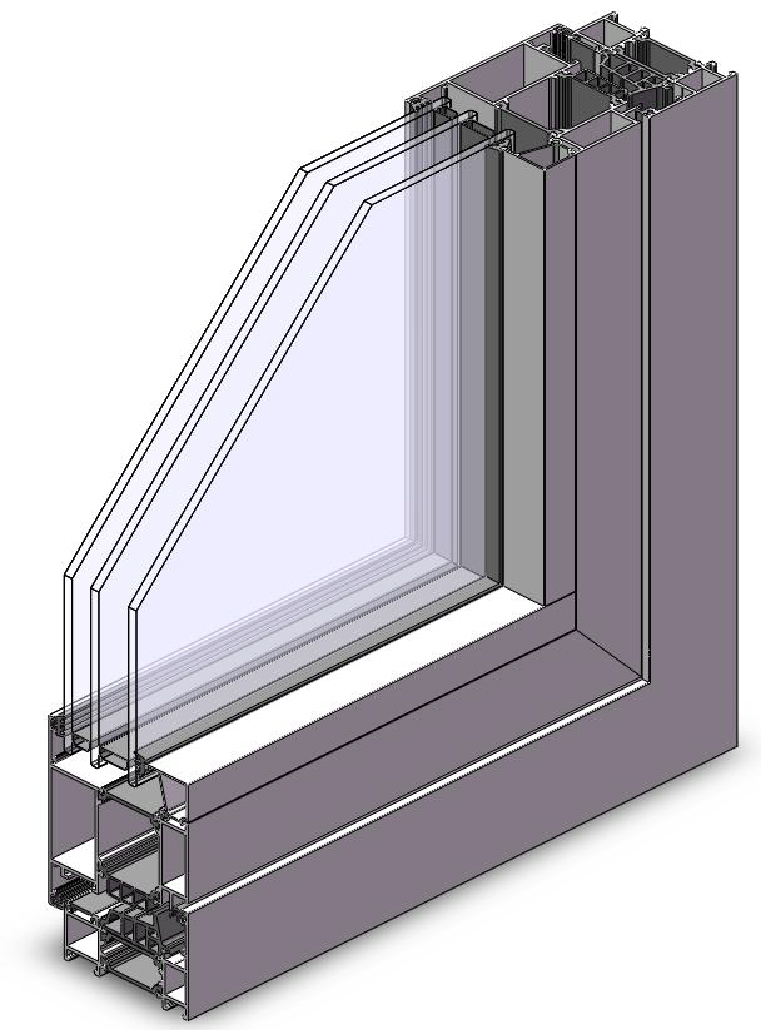 堅(jiān)美系統(tǒng)80系列外平開窗[K值1.4]