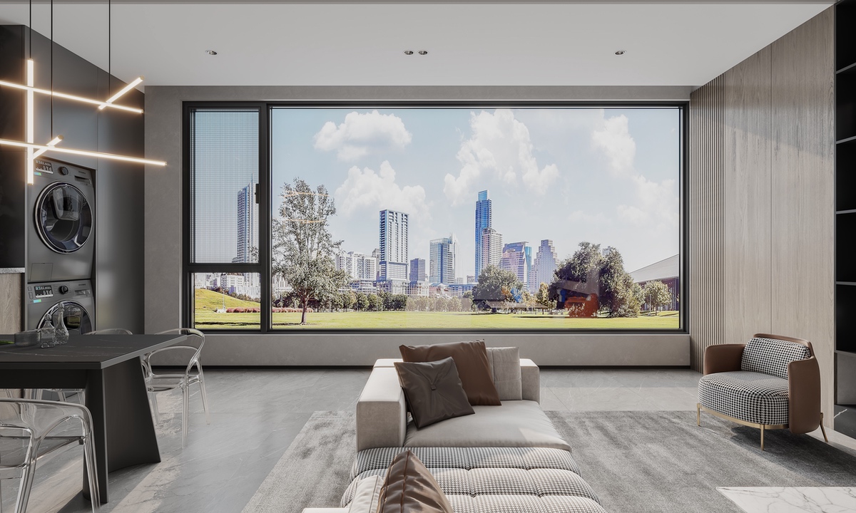 極致Ⅰ系列外平開窗（高透網(wǎng)）