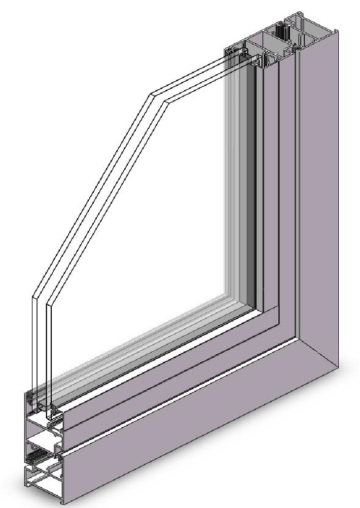 堅(jiān)美系統(tǒng)50系列外平開(kāi)窗[K值2.9]