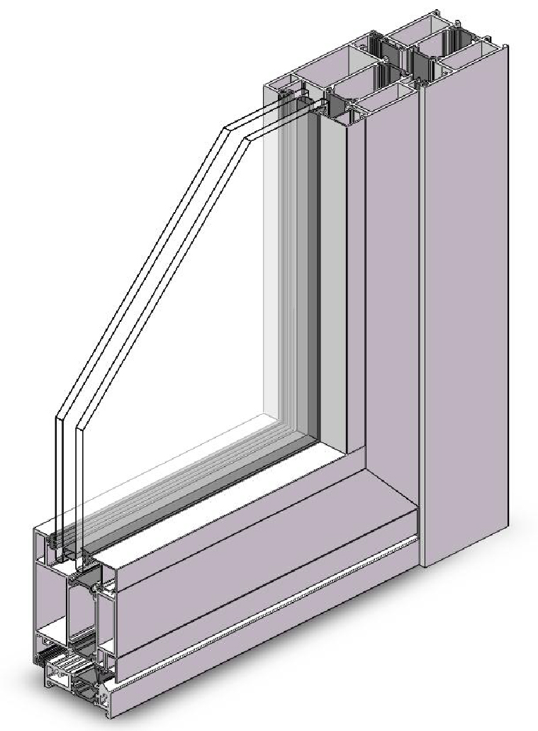 堅(jiān)美系統(tǒng)65系列外平開(kāi)門(mén)[K值2.2]